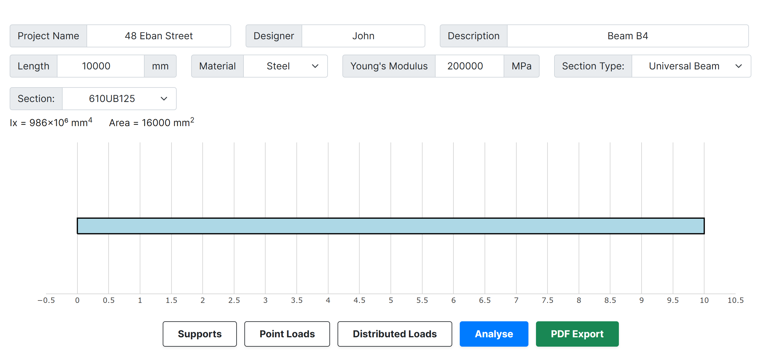 Steel Segment Project Details
