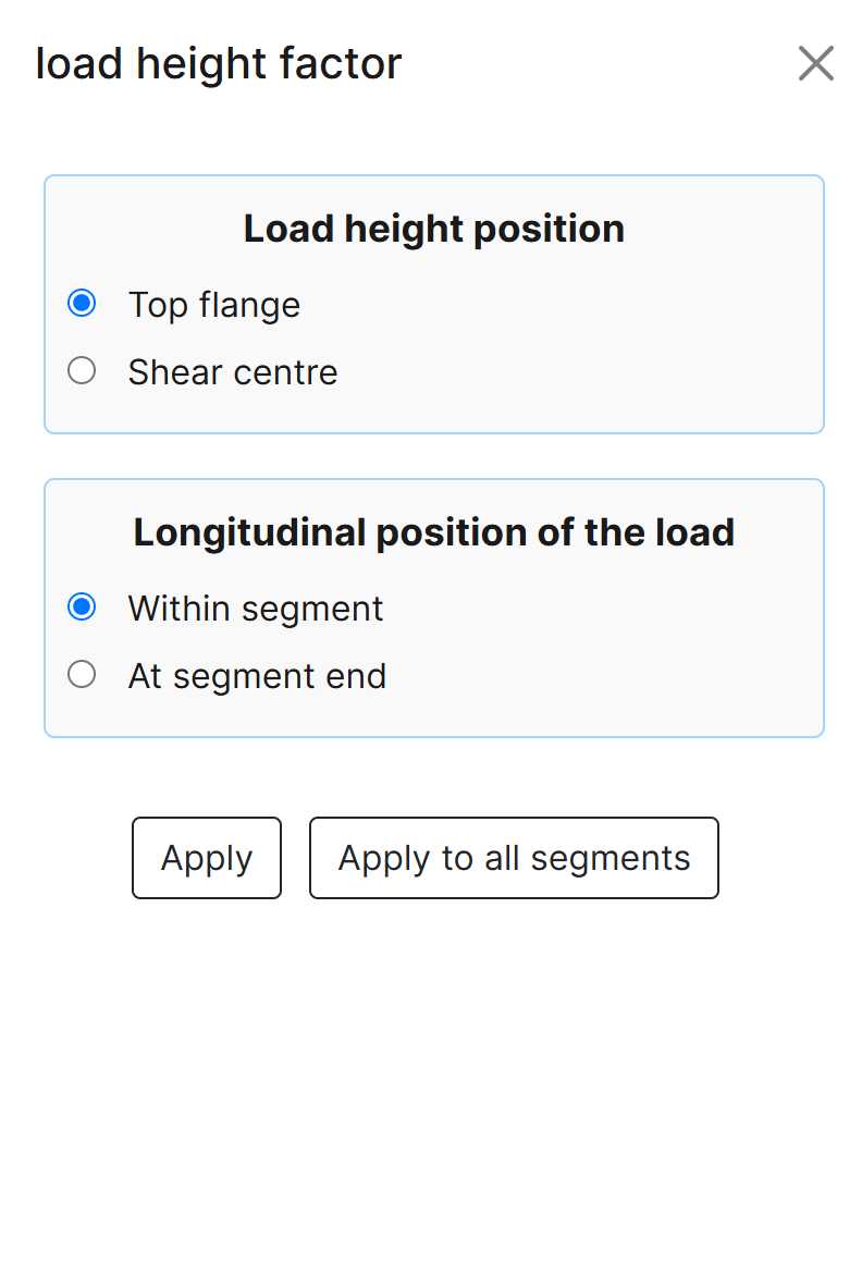 Load Height Factor 2