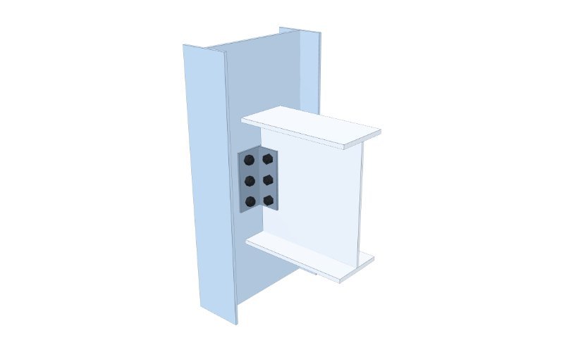 Angle Cleat - 3D view