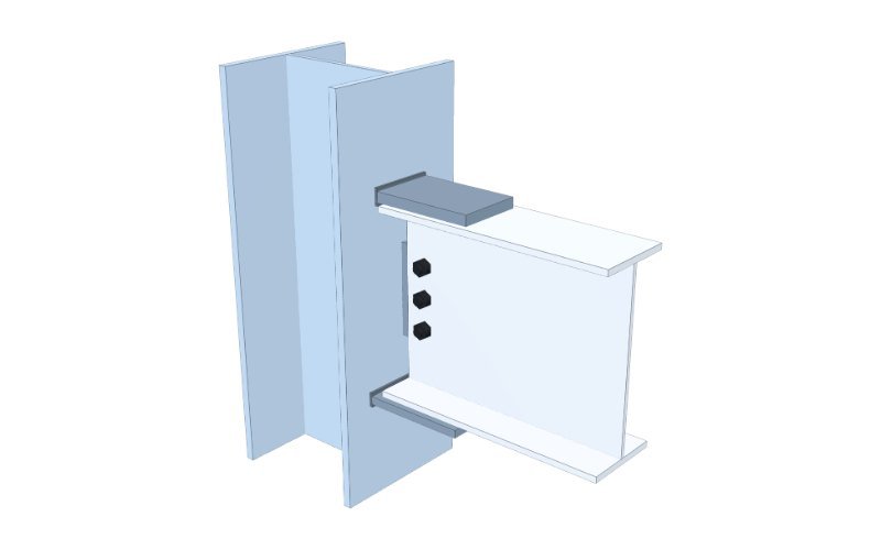 Welded Flange Plate - 3D view